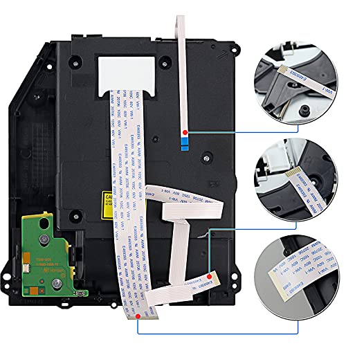 Gorliskl Blu-Ray DVD ROM Disc Drive Replacement for PlayStation 4 PS4 CUH-1200 CUH-1215A CUH-1215B CUH-12XX Series,with TSW-001 PCB Board and Opening Tool - Image 5