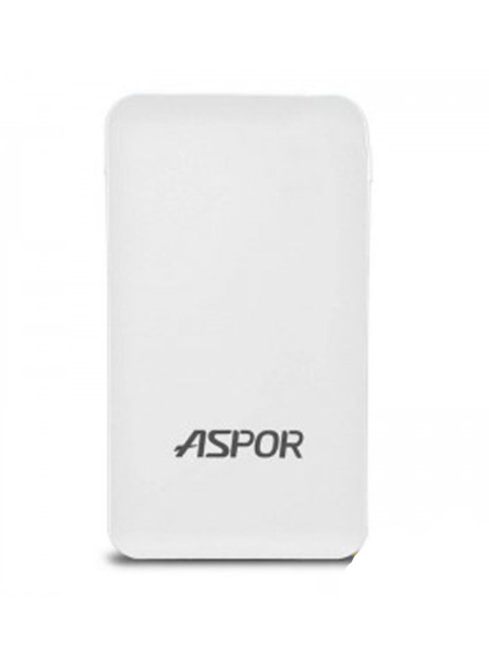 Aspor Aspor A322 Pd Power Bank 10000 Mah With Quick Charge And Digital Led Display - White - Image 1