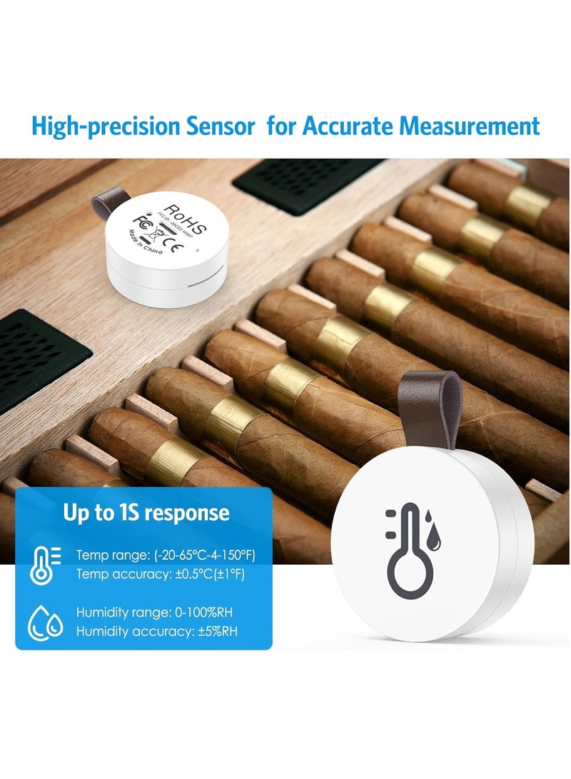 Bluetooth Thermometer and Hygrometer Wireless 2PCS - Image 2