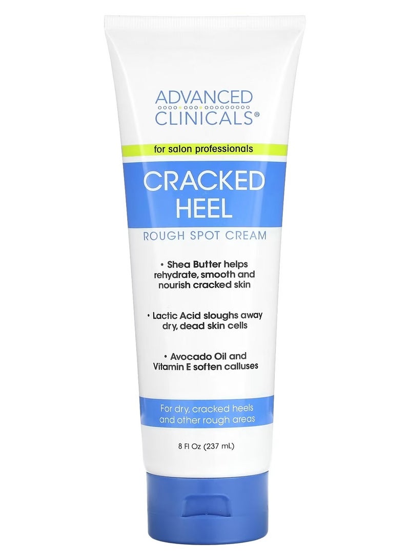 Advanced Clinicals Cracked Heel Cream Shea Butter 8 oz