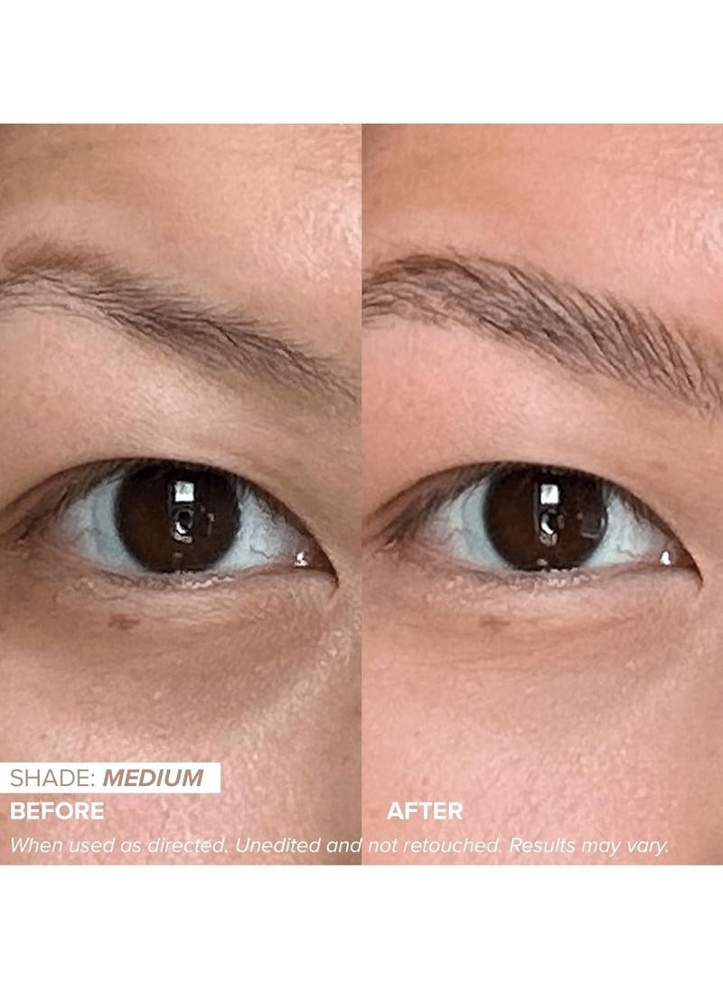 BARUBT Luminous Eye Corrector SPF 41, Under Eye Color Corrector for Dark Circles, Anti-Aging Tinted Eye Cream, Hydrating Eye Serum with Peach Undertone FSA/HSA Eligible, Medium - Image 2