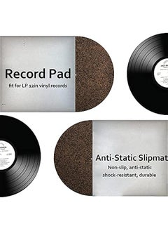 Generic Cork Turntable Mat for Record Players 3 Mm Thickness, Anti Static Slipmat for Reduce Noise and Better Sound Support, for Cleaner Audio Output  - Image 3