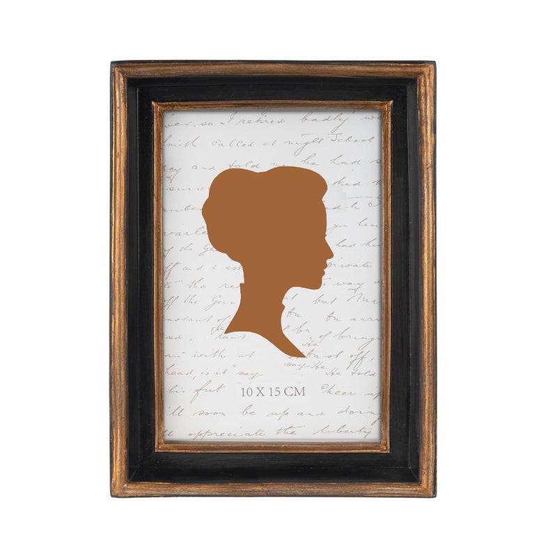 AELS 4x6 Inch Vintage Picture Frame Elegant Luxury Antique Photo Frames with Glass Front Photo Display Tabletop Wall Hanging Gift Ideas Pearl Pattern
