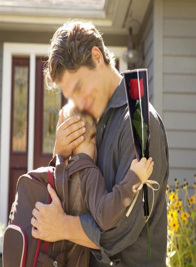 بيشيدا 50 قطعة أكياس تغليف زهور بلاستيكية أحادية الوردة، أكمام زهور من السيلوفان لمستلزمات باقات الزهور، عيد الأم وعيد الحب (أسود وشامبانيا) - Image 5