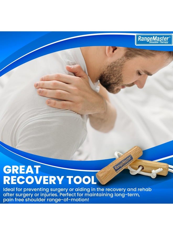RangeMaster DIY Ranger Do-It-Yourself Shoulder Pulley for Physical Therapy Exercise- Metal Bracket Door Attachment - Image 5