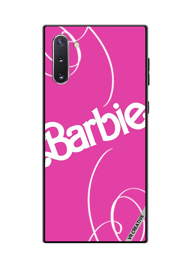 VR CREATIVE Protective Case Cover For Samsung Galaxy Note10 5G Barbie Lines Design Multicolour - Image 1