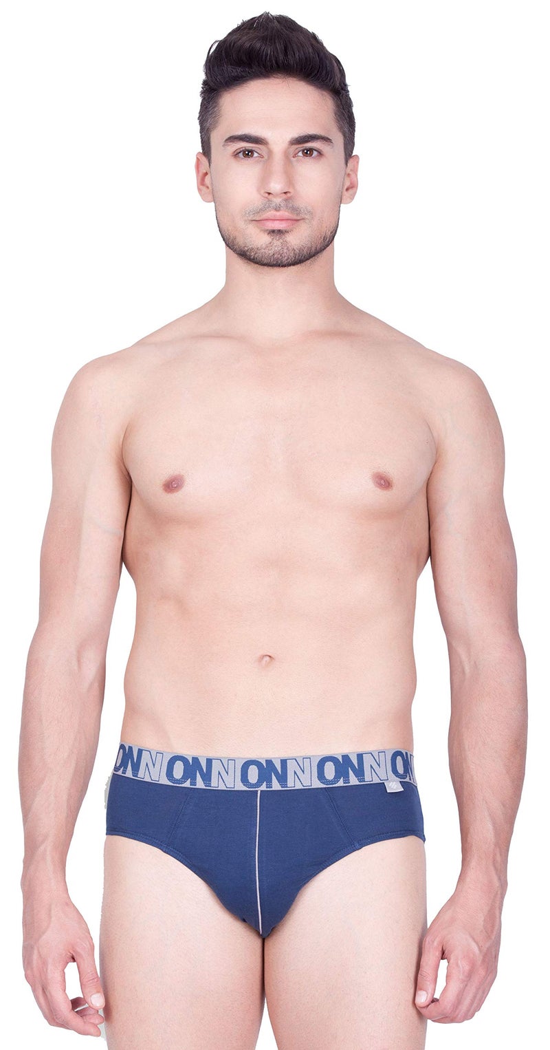 ONN Men's Cotton Brief (Pack of 4) (Colors May Vary) (8904209863867 252_Assorted_L_4PC) - Image 4