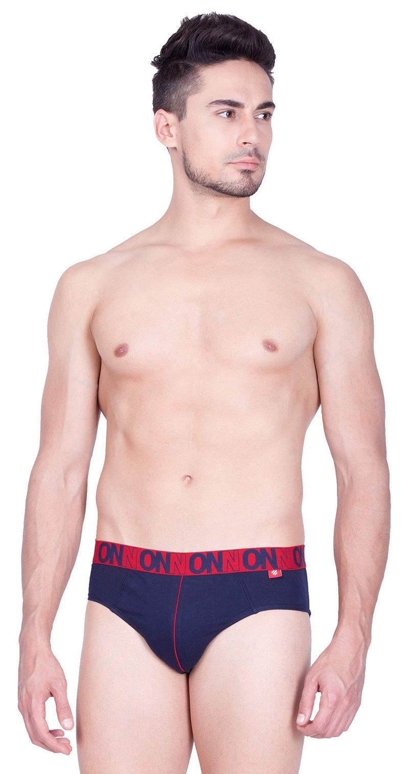 ONN Men's Cotton Brief (Pack of 4) (Colors May Vary) (8904209863867 252_Assorted_L_4PC) - Image 5