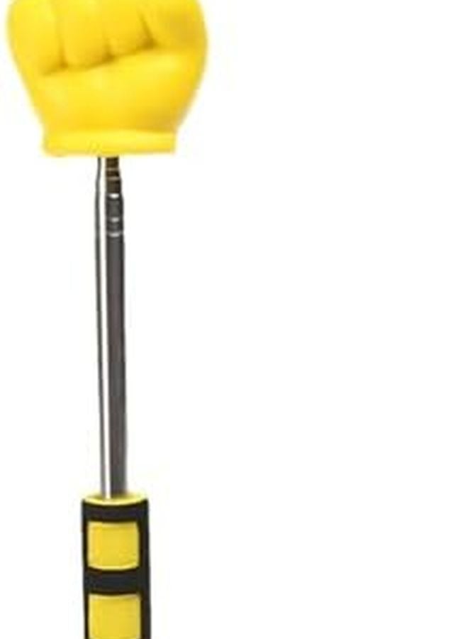 Yellow Retractable Teaching Pointer Telescopic Guide Stick for Classroom Presentations Meetings - Image 2