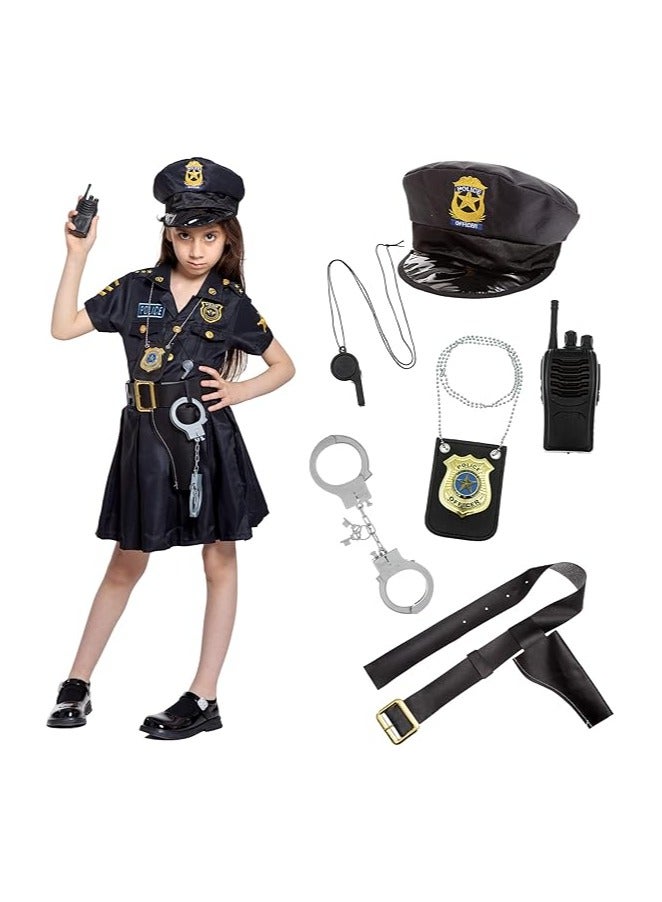Toy Box Police Coustume For Girls Medium Size 6-7 Years Old 110-120cm - Image 3