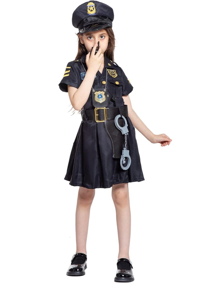Toy Box Police Coustume For Girls Medium Size 6-7 Years Old 110-120cm - Image 2