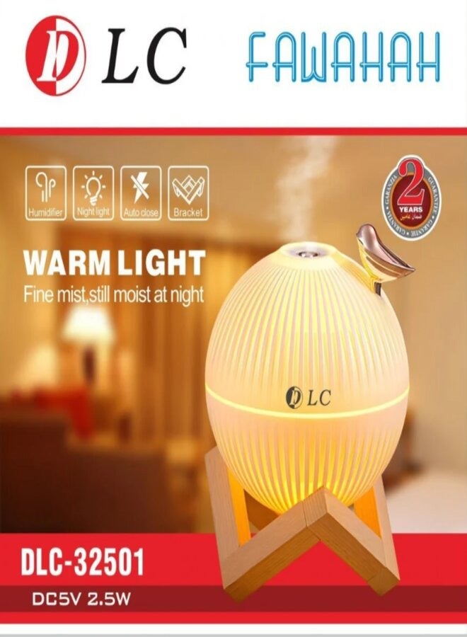 DLC-32501 Illuminated Air Humidifier and Diffuser - Image 1