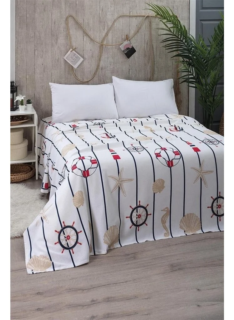 مالبيري Marine Double Pique Bedspread 200 x 230