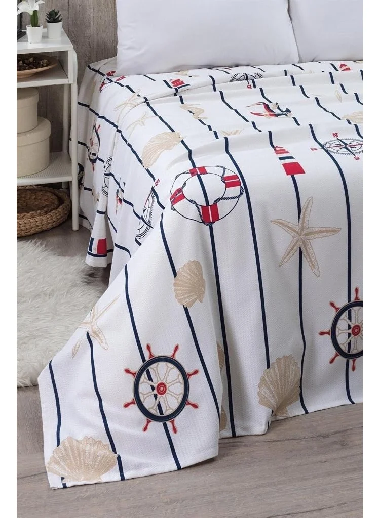 مالبيري Marine Double Pique Bedspread 200 x 230