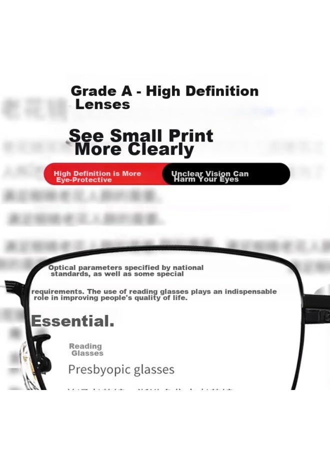 Fenchi Imported Reading Gl For Men, Anti-blue Light, Anti-radiation, Genuine High-definition Presbyopic Gl For Middle-aged And Elderly Women, Adjustable - Image 4