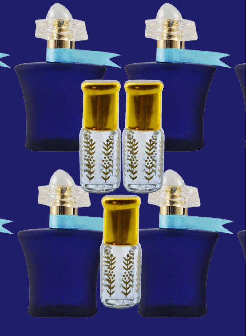 3 Pieces Blue Lady Essential Oil For Women Original Clear 3 Ml