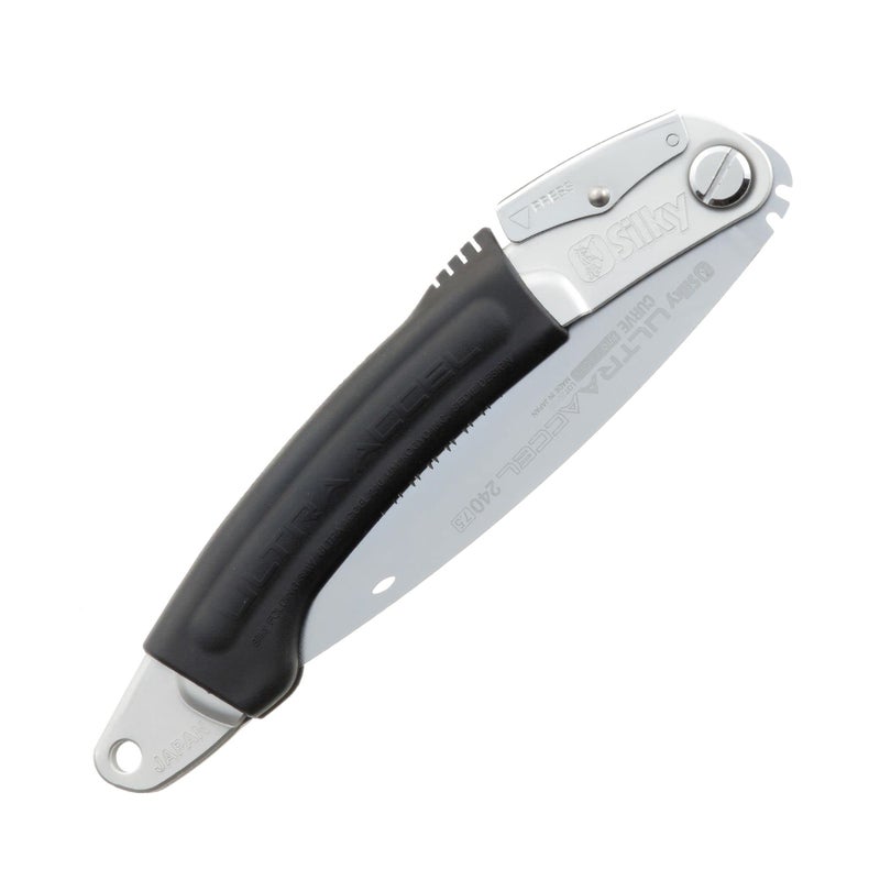 Silky Ultra Accel Professional 240mm Curved Folding Saw Large Teeth (446-24) - Image 2