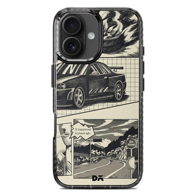 DailyObjects Case for iPhone 16 Compatible with Mag-Safe Wireless Charging, Stride 2.0 K3 Battle of Time Slim Shockproof Back Cover with Inner Magnetic Ring - Image 3