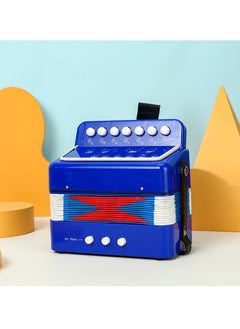 M MIAOYAN Button accordion, horse 10 key control children's accordion children's musical instrument beginners lightweight and environmentally friendly, educational children's accordion stage performance  - Image 1
