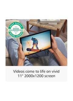 FIPKA FIRE MAX 11 TABLET (NEWEST MODWL) VIVID 11" DISPLAY ALL-IN-ONE FOR STREAMING, READING, GAMING, 14-HOURS BATTERY LIFE, OPTIONAL STYLES AND KEYBORD, 64GB, WITHOUT LOCK SCREEN ADS  - Image 3