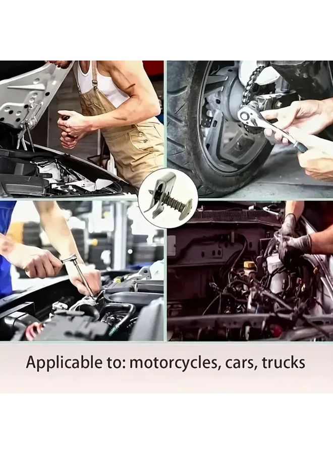 20pcs Metal Screws With U Clips Adjustable Buckle And Bumper Fixer For Cars Motorcycles - Image 3