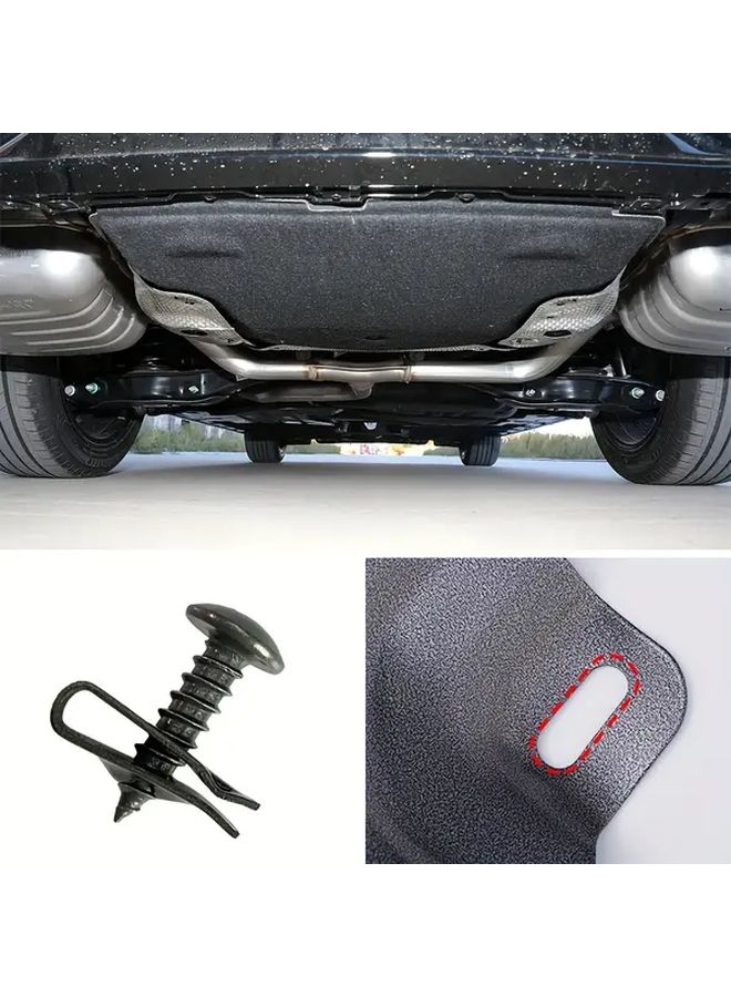 20pcs Metal Screws With U Clips Adjustable Buckle And Bumper Fixer For Cars Motorcycles - Image 4