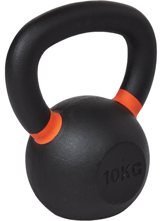 Leader Sport TA Sport DB2184 Cast Iron Kettlebell 10 kg, Black - Image 1