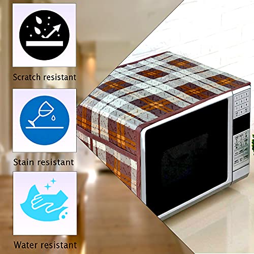 KANUSHI Industries® Microwave/Oven Top Cover with 4 Utility Pockets (VAR-MICRO-NW-NEW-09-TOP) - Image 3