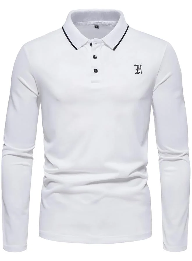 تايك تو قميص بولو بأكمام طويلة