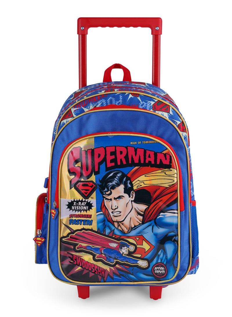 Trucare Warner Bros. - Superman Man of Tomorrow Trolley Bag 18 Inches - Image 1