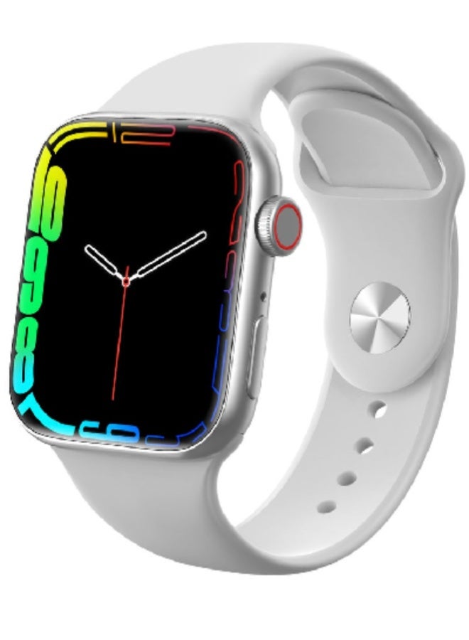 AROAQ S9 Pro Max Smart Watch with 1.85'' LCD Screen, Bluetooth Calling, Notifications, Heart Rate/SpO2/BP Monitor, Multiple Sports Modes, IP67 Waterproof Fitness Tracker for Android & iOS – Gray - Image 1