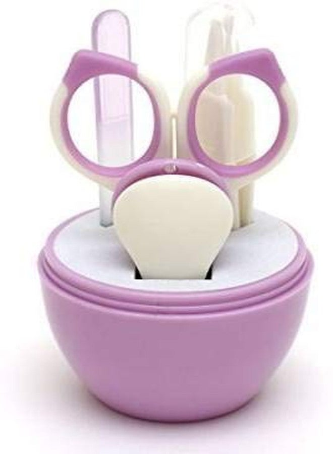 Crawl'in Baby, Infant and Toddler Grooming Nail Kit/Baby Nail Clipper (Purple) - Image 2