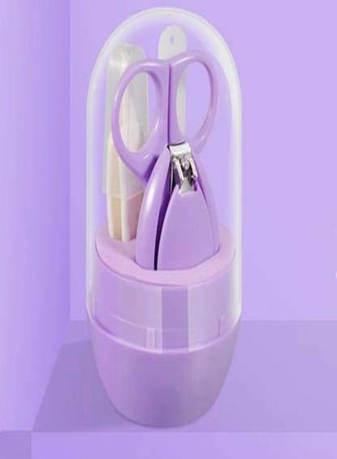 Crawl'in Baby, Infant and Toddler Grooming Nail Kit/Baby Nail Clipper (Purple) - Image 3