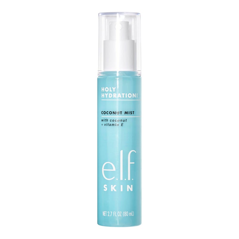 elf SKIN Holy Hydration Hydrating Coconut Mist Refreshes Soothes Invigorates Skin Tropical Scent 27 Fl Oz Pack of 1