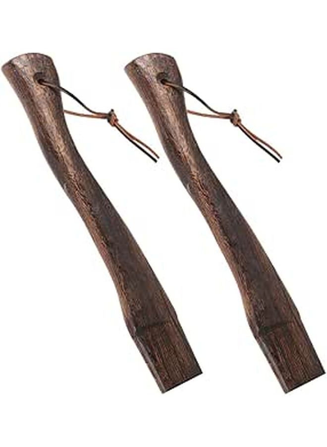 33cm Wooden Replacement Axe Handles With Anti Slip Grip For Hatchet Mini Axe Repair Outdoor Gardening Tools - Image 1