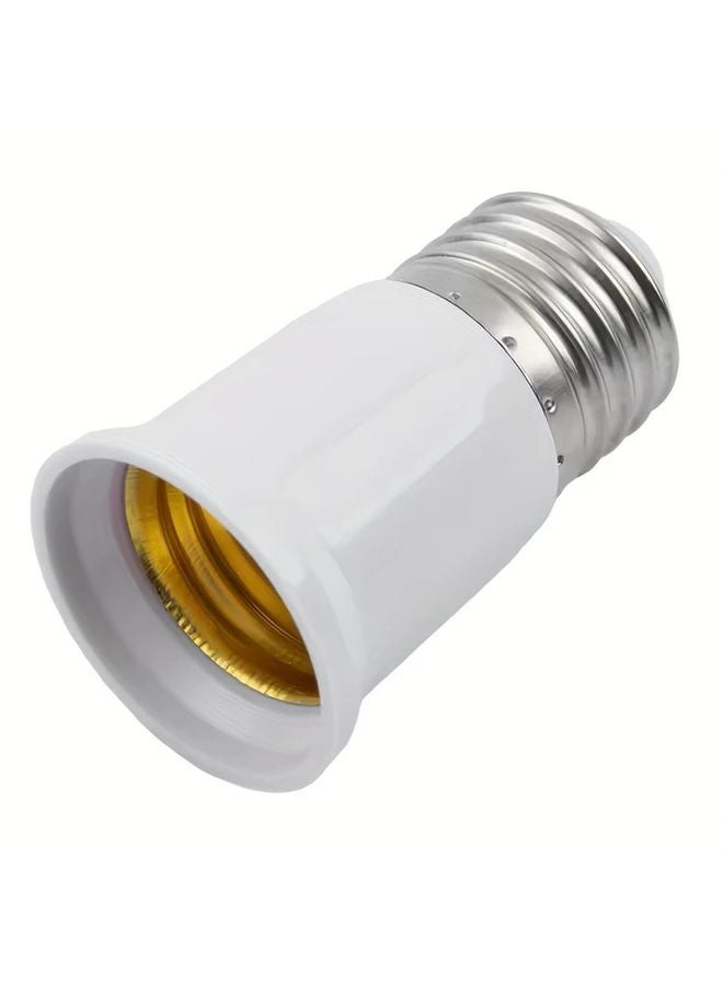 قطعتان من قاعدة مقبس تمديد E27 إلى E27، محول مصباح 85-265 فولت، تركيب سهل - Image 4