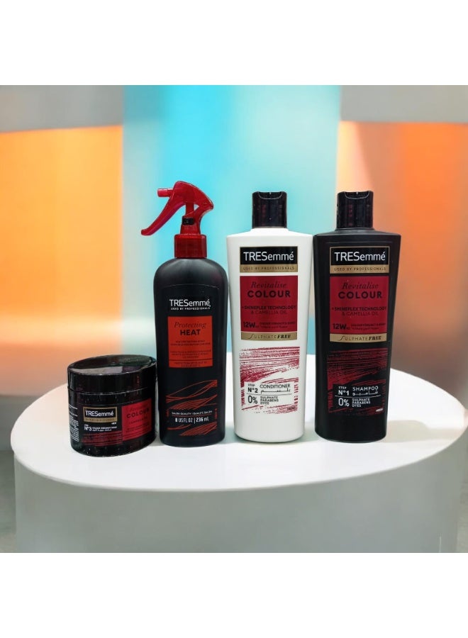 TRESEMME SH-CD Shampoo 350ml  Conditioner 350ml  Spray 236ml  and Mask 180ml  Specially Formulated for Color Treated Hair  for Vibrant Color and Shine. - Image 2