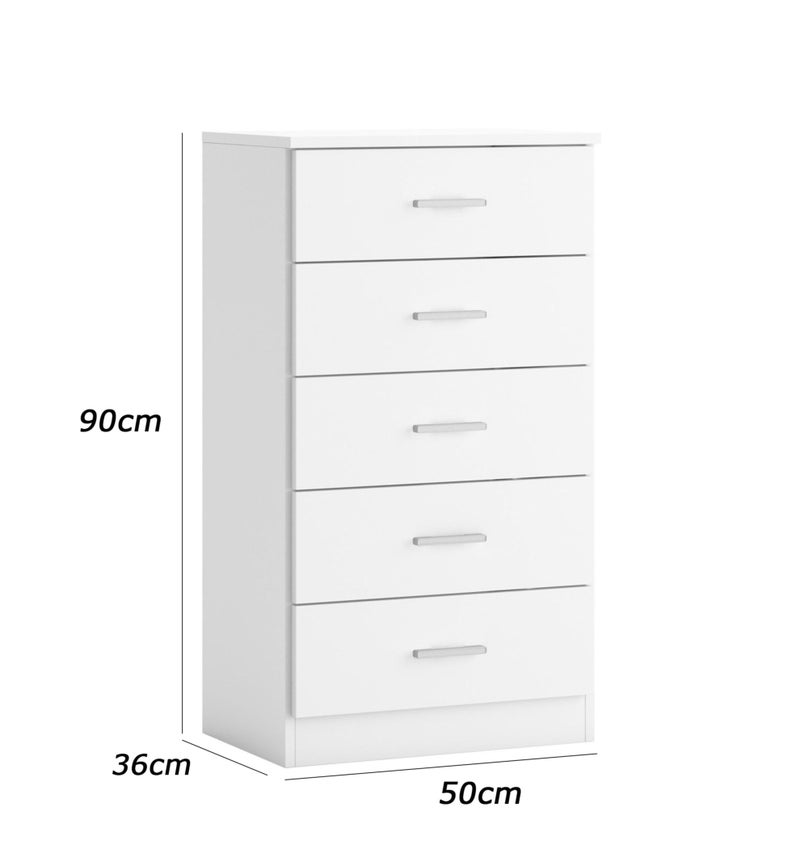 فرنتشر ستور وحدة ادراج مودرن ام دى اف - ارتفاع 90 سم - عرض 50 سم - عمق 36 سم ، من فرنتشر ستور. - Image 5