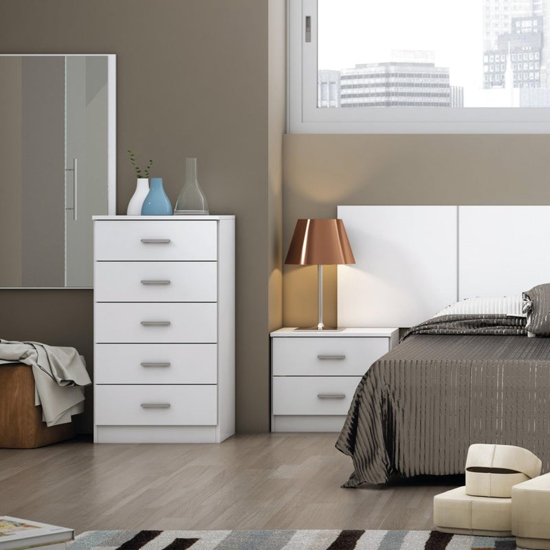 فرنتشر ستور وحدة ادراج مودرن ام دى اف - ارتفاع 90 سم - عرض 50 سم - عمق 36 سم ، من فرنتشر ستور. - Image 1