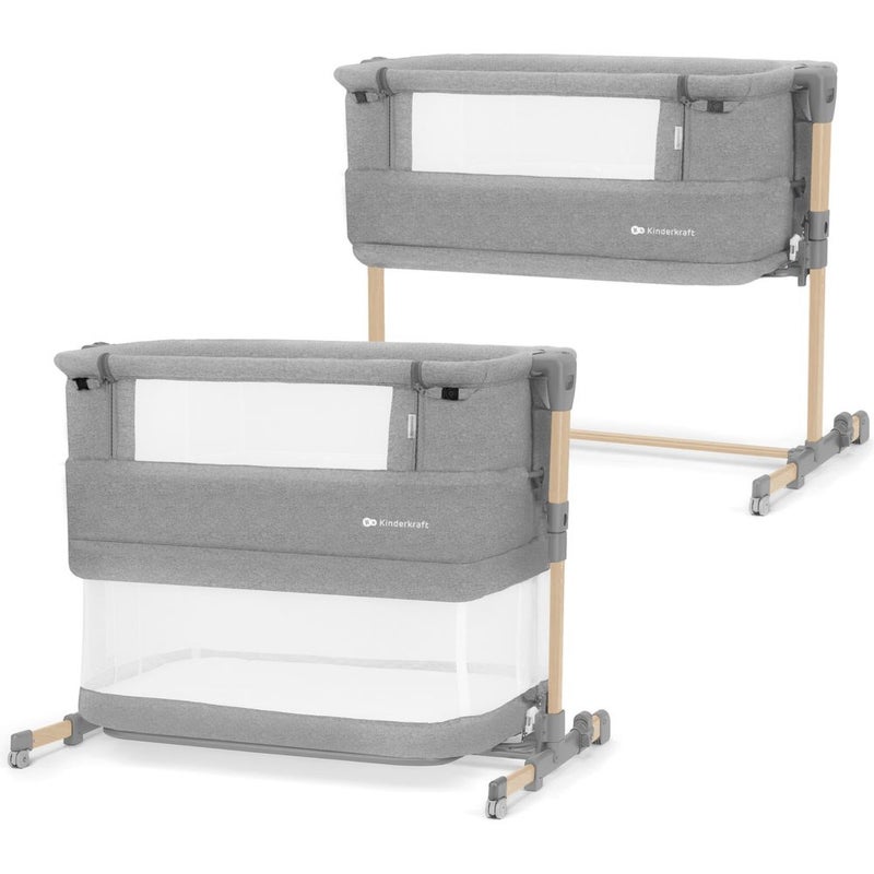 Kinderkraft - Neste Grow 3-In-1 Co-Sleeper Cot - Full Wood - Image 5