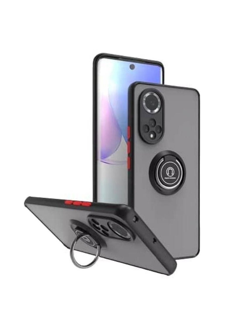 فيسوس الغطاء الخلفي غير اللامع المصد من السيليكون المرن مع 360 حامل حلقة مغناطيسية للسيليون 360 - Image 1