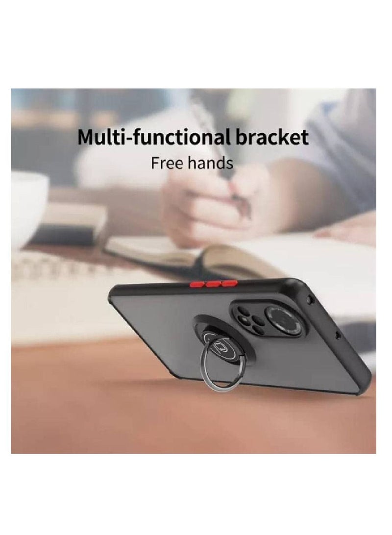 فيسوس الغطاء الخلفي غير اللامع المصد من السيليكون المرن مع 360 حامل حلقة مغناطيسية للسيليون 360 - Image 2