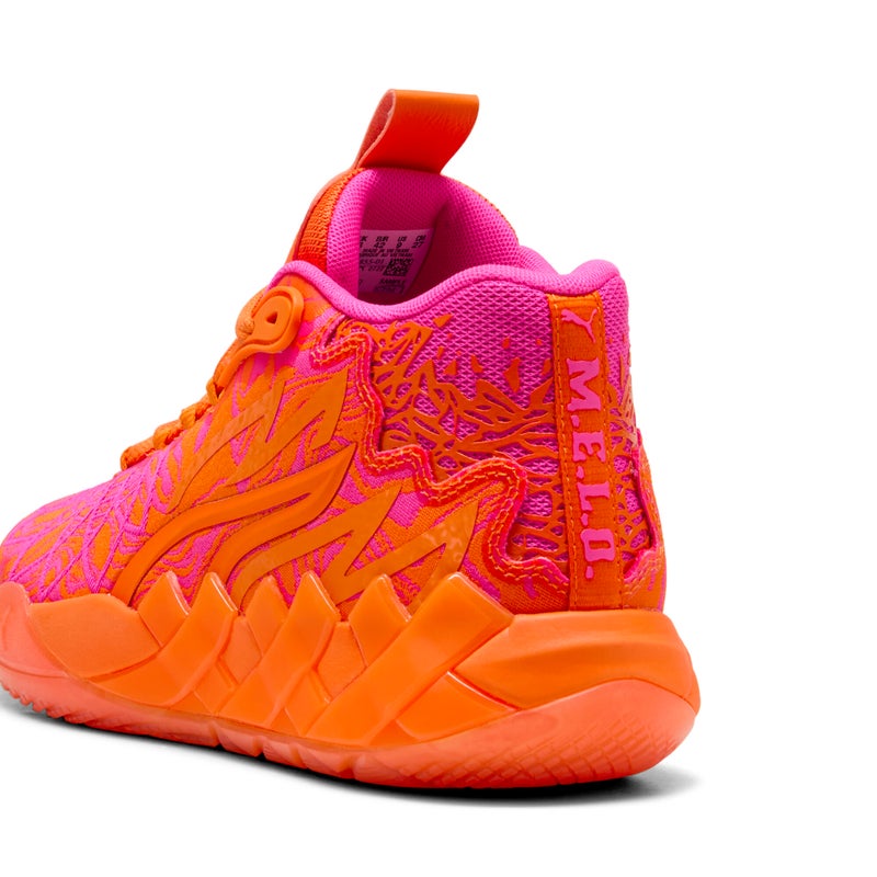PUMA MB.01234 Mash-Up Mens Orange Basketball Shoes - Image 5
