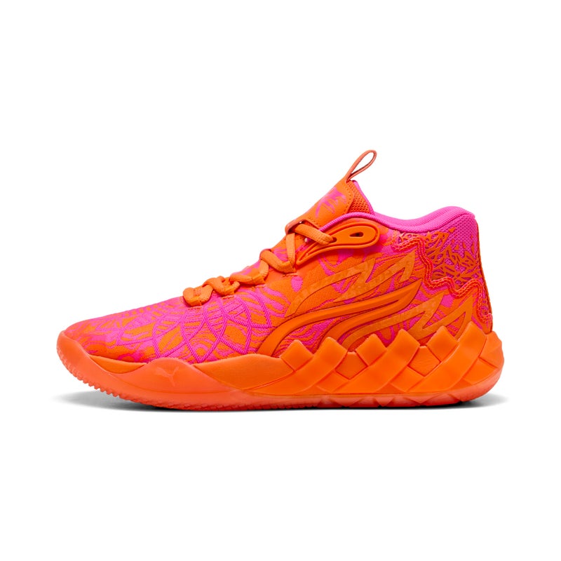 PUMA MB.01234 Mash-Up Mens Orange Basketball Shoes - Image 1