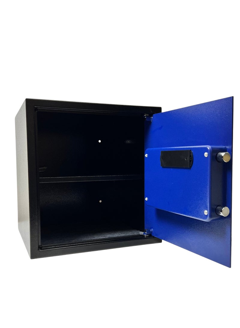 LOTFY GROUP LG Safebox Code- 40NEK- 40*38*38CM- Blue Colour- Home Office Safe Box- Electronic Lock- Key Lock  - Image 2