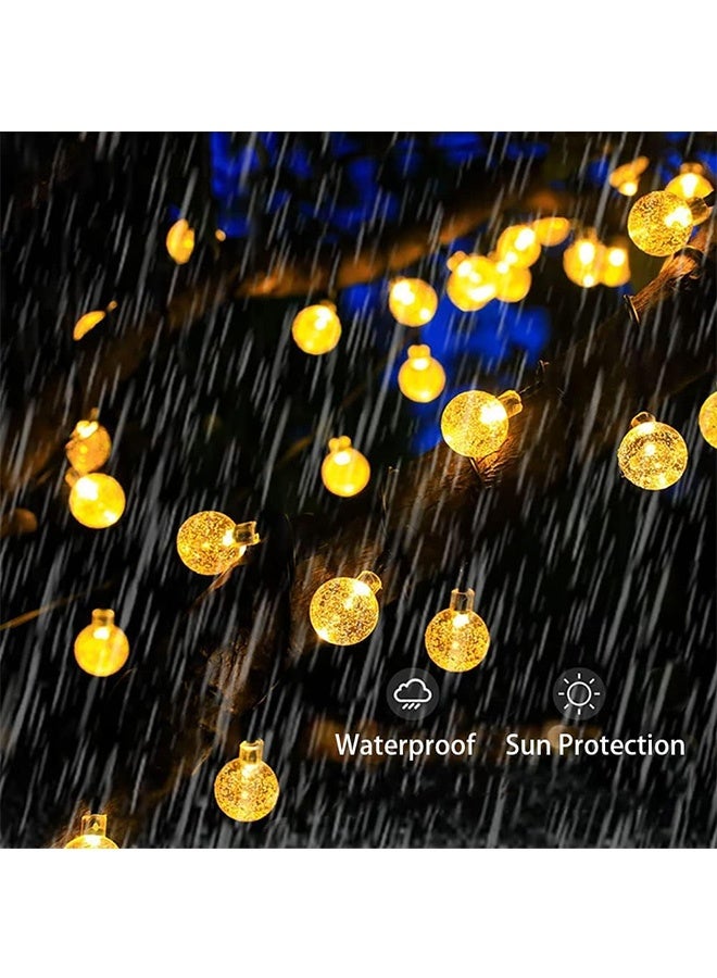 JCB CHIC أضواء LED للديكور المنزلي، أضواء خيطية خارجية داخلية 80 م LED 10 م، أضواء خيطية لخيمة الخيمة ومضاد للماء ومضاد للماء ومضاد للكرات الخيطية لغرفة النوم وعيد الميلاد والفناء والحديقة والزفاف - Image 2