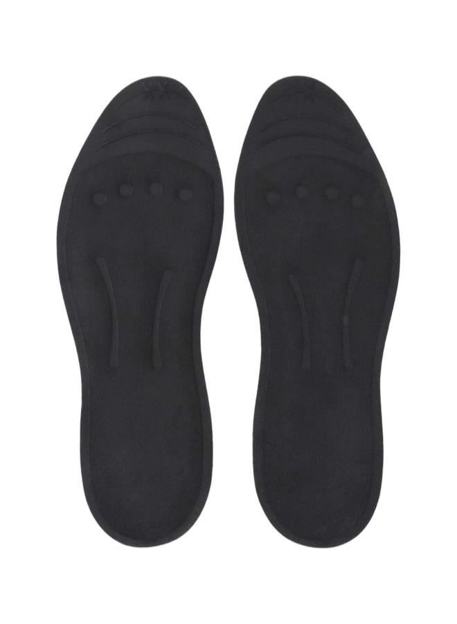 1 Pair Liquid Massage Insoles Glycerin Filled Insert Orthotic Shoe Insoles Foot Massage Breathable Sports Shock Absorption Insoles for Men Women Size L2 - Image 1