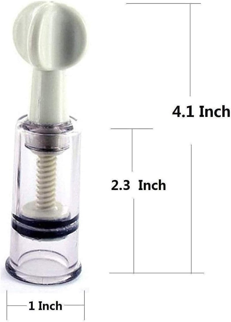 Finever Body Vacuum Suction Cup Breastfeeding Mother and Women for Nipple Flat Shy and Inverted NipplES Cups 4 Cup - Image 2