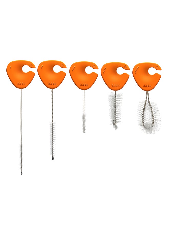 b.box Cleaning Brush Set, 5 Specialized Brushes  - Image 2