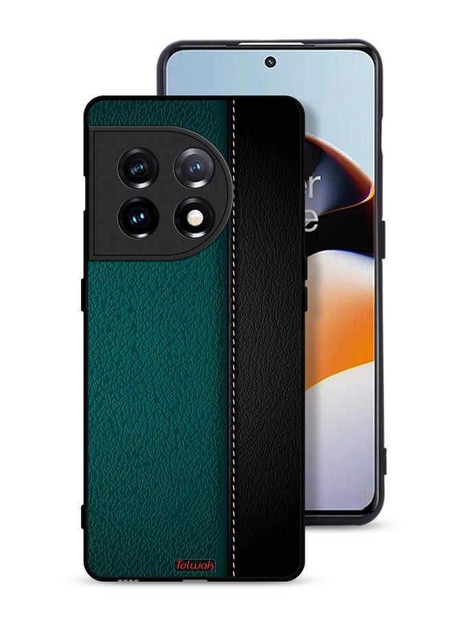 Tolwak OnePlus 11 5G Protective Case Cover Leather Pattern - Image 1